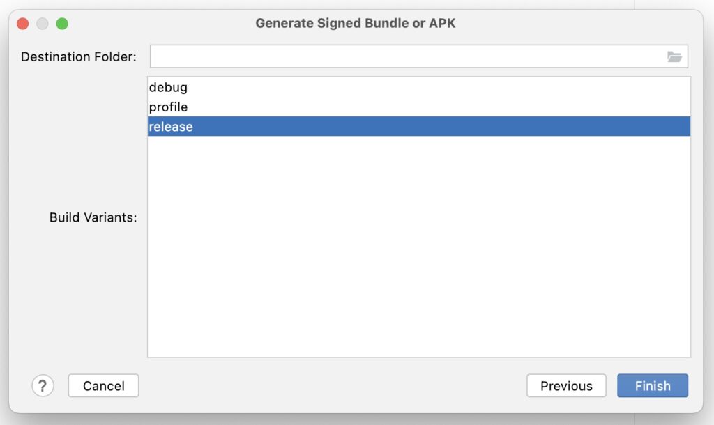 Generate Signed Bundle Done