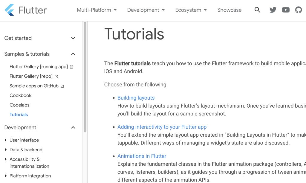 flutter-dev-tutorials