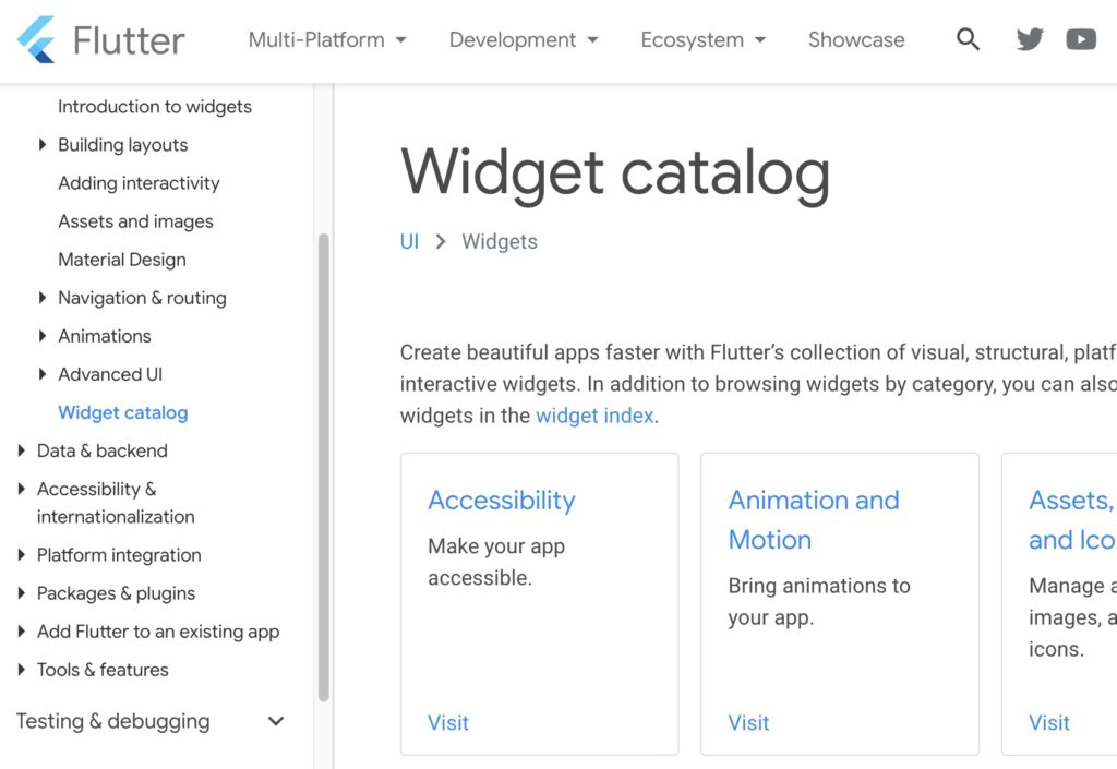 widgets-catalog-siteキャプチャ