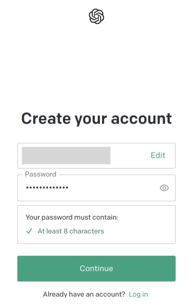 password check (chatGPT)