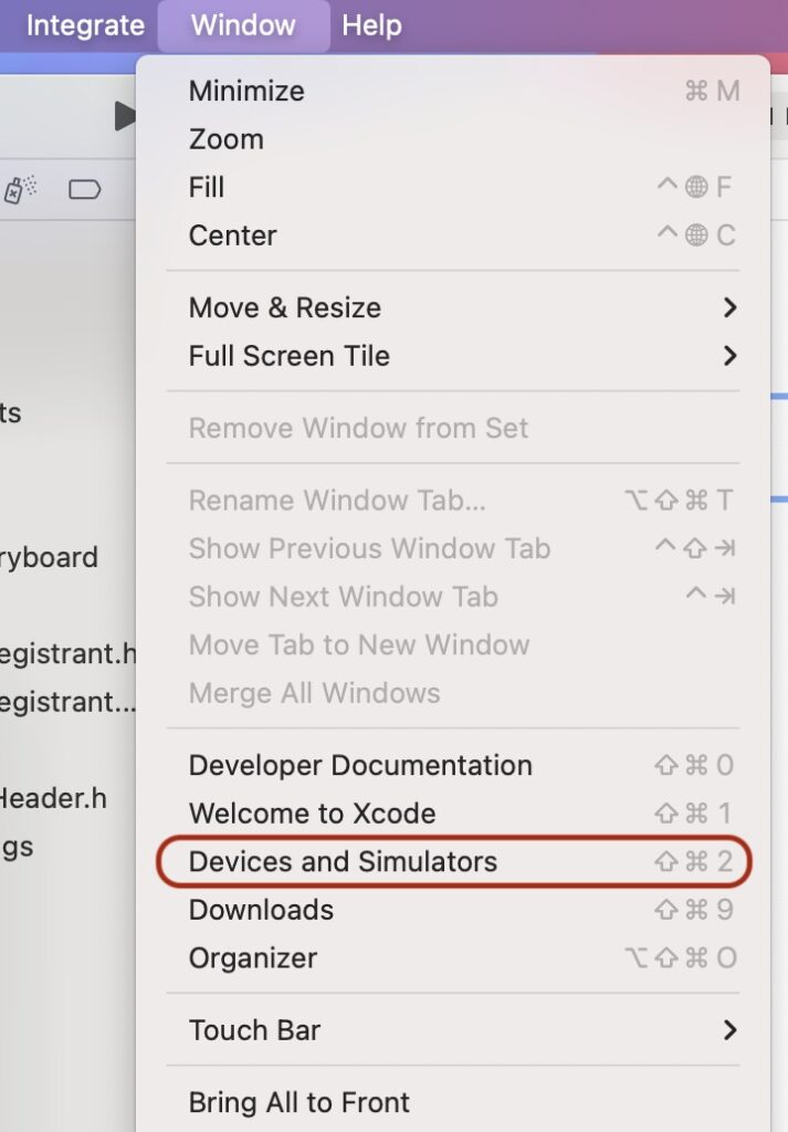 devices and simulators