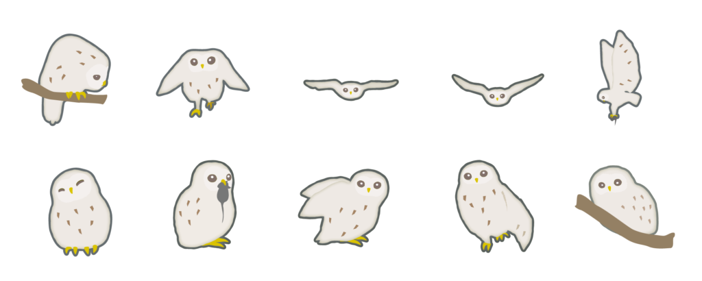 ふくろう-owl-emoji